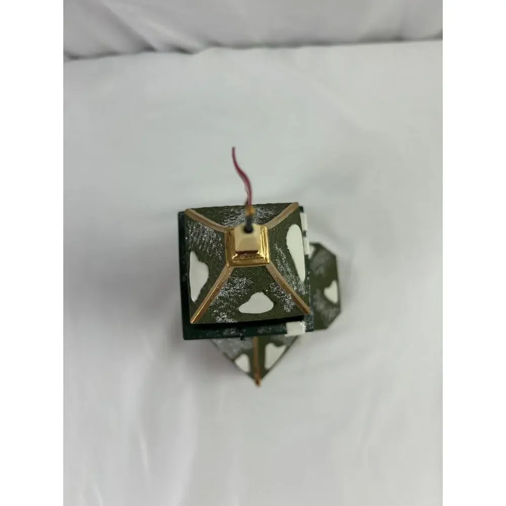 Dept 56 North Pole Santa's Lookout Tower 56294 Retired Lighted Building Box